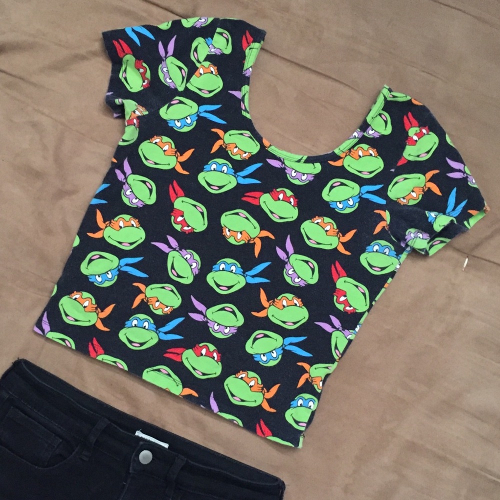 TMNT crop top